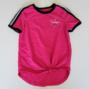 💚5/$20💚Justice Girl's Graphic Tie Tee Size 10